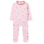 Joules Zippy Cotton Babygrow - Pink Ladybird Stripe